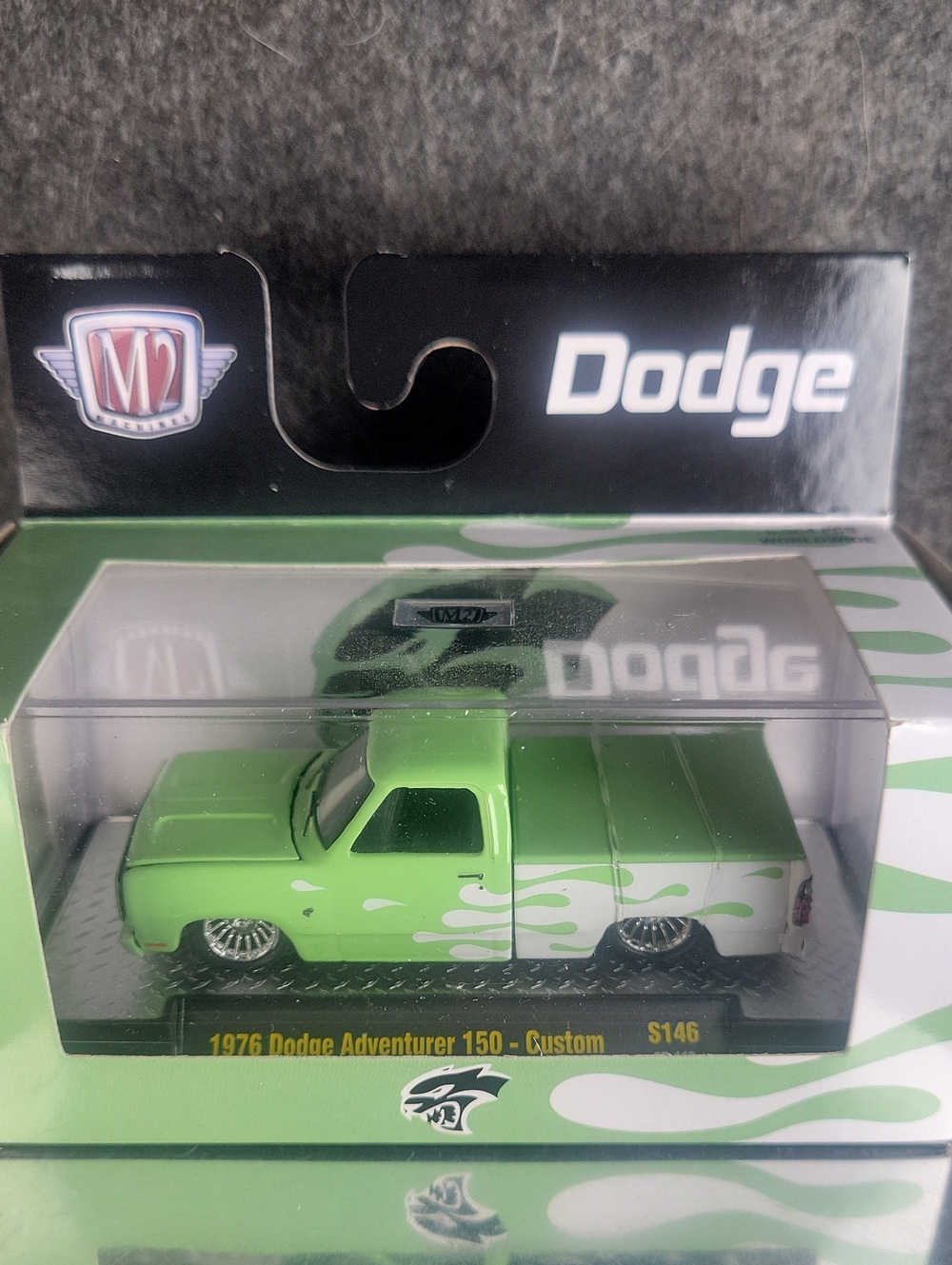 M2 1976 Dodge Adventurer 150 Custom Truck - Green